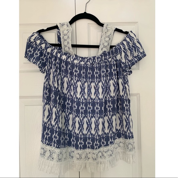 Oneworld off the shoulder top - Picture 1 of 3